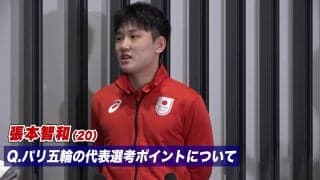 張本智和 アジア競技大会へ「選考ポイントは考え過ぎずに、メダルは必ず獲るという気持ちで臨む」【アジア競技大会 卓球】