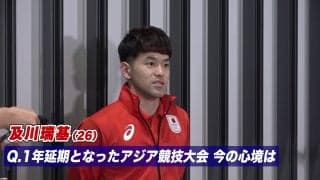 21年全日本優勝の及川瑞基 アジア競技大会へ「アグレッシブに攻めたい。一つでも多くのメダルを獲得したい」【アジア競技大会 卓球】