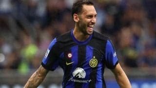 チャルハノールがソシエダとのCL初戦を欠場、左太腿肉離れ…インザーギ監督「重要な欠場になる」