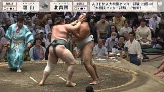 巨漢力士の“熊の手”に耐えた規格外の北青鵬 小兵の親方「相撲の基本が通用しない」と脱帽コメント