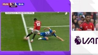 「出てる」vs「出てない」“三笘の1ミリ”事案発生にファンが大論争　VARに泣いたマンU、“120億円”の初ゴールが幻になった問題のシーン