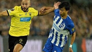 ブライトンのEL初陣はホームでギリシャ王者に屈す…三笘薫は先発でELデビューも決定的な仕事には至らず【EL】