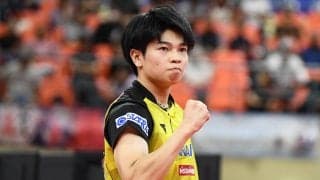 卓球パリ五輪代表選考 3位浮上の田中佑汰 飛躍を後押しする自立心「自分で考え行動したい」