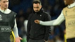 EL黒星スタートのブライトン指揮官「受け入れ難いね」