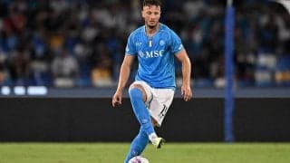 ブラガ戦で負傷交代のナポリ主力DFラフマニ、数週間の離脱に