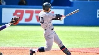 【大学野球】ドラフト上位候補の慶大・廣瀬が変えた「半足」　スカウトも仰天した“対応力”