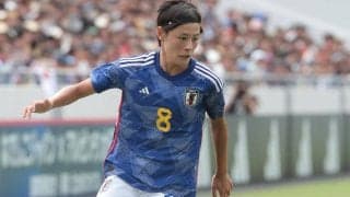 3トップの一角で存在感発揮のなでしこ猶本光、ポスト直撃のFKは「入るかなという感じだったんですけど…」