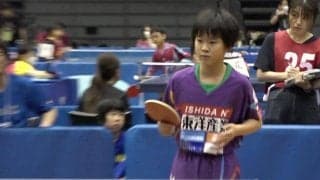 【全農杯2023】グループリーグ 石田心美 vs 小松心愛｜ホープス女子