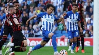 「これはエグい」「流石としか」三笘薫が出場15秒で圧巻のゴール！ アンス・ファティのアシストからチームを逆転に導く一撃に驚きの声「とんでもない男だ」