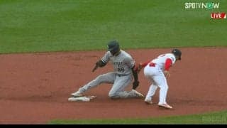 大谷翔平のライバル・ロバートJr.にアクシデント発生 本塁打王争い6本差も盗塁で右膝を痛めて途中交代