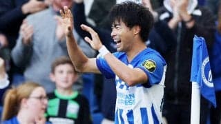 「大きなインパクト」45分間で2ゴール、勝利に導いた三笘薫にチーム最高評価「ゴールには気品が漂う」