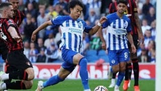 “最大評価”のオンパレード！ 15秒で違いを見せた三笘薫に地元メディアも大絶賛「品格すら漂う」「魔法のようだ」