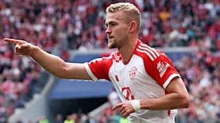 ボーフム戦で負傷交代のデ・リフトは数日間の離脱に