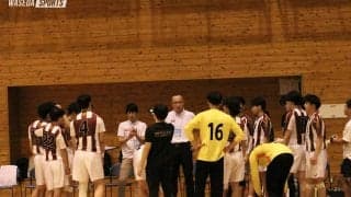 1点を争う激しい攻防戦　一時逆転も今季３度目の引き分け/日体大戦