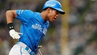 見逃し三振も「あれでいい」　HRキング・万波を1番起用するワケ…滲む新庄監督の“親心”