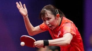早田ひなが世界女王に敗れる。中国に先制を許す【アジア競技大会 卓球】