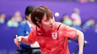 日本女子 中国の待つ決勝へ進出！韓国を破り銀メダル以上確定【卓球 アジア競技大会】