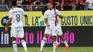 オカフォーが移籍後初弾、ミランが未勝利のカリアリを退け5勝目【セリエA】