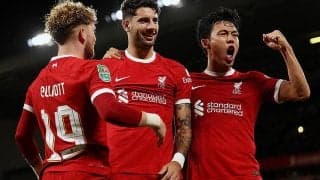 遠藤航が初アシスト！　ソボスライ鮮烈ミドルで逆転のリバプールが4回戦進出【EFLカップ】