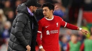 「スーパーなプレーをした」 初アシストの遠藤航をクロップ監督が高評価、逆転弾のソボスライは「最高の男」