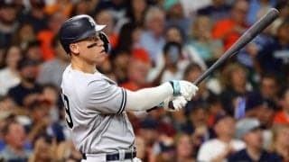 【MLB】大本命ジャッジが“4戦5発”の猛追、2本塁打でついに37号…残り4戦で大谷翔平まで7差