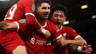 衝撃のスーパーミドル！初アシストの遠藤航もソボスライのゴールに賛辞「なんてすごいゴールなんだ」