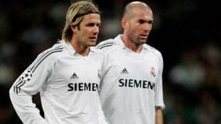 「銀河系軍団がアメリカに」ベッカム氏とジダン氏がマイアミの地で再会！さらにメッシも加わり豪華3ショットが実現 