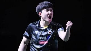 張本智和が世界4位 大きな変動はなし。日本勢2位は篠塚大登＜卓球・男子 最新世界ランク＞