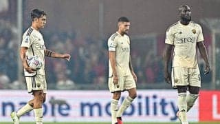 低調ローマがジェノアに4失点惨敗…昇格組に今季ホーム初白星献上で早くも今季3敗目…【セリエA】