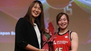 元バスケ日本代表・西岡里紗がWリーグ功労賞を受賞…26歳で引退「自分らしく元気に笑顔で」