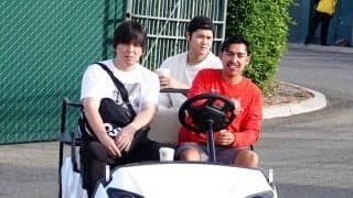 【MLB】大谷翔平が合流「思いっきりハグをする」　指揮官ご機嫌「彼の肘を痛めてしまうかも」