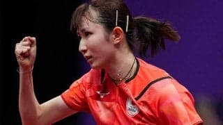 早田ひな 福原愛以来13年ぶりの銅メダル以上確定！最後は驚異の8連続ポイントで逆転勝利【アジア競技大会 卓球】