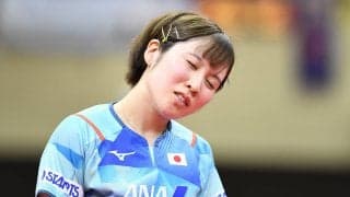 平野美宇 北朝鮮選手に敗北で準々決勝進出ならず。ベスト16で姿を消す【卓球 アジア競技大会】