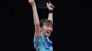 中国メディアも愕然！ 世界ランク4位を撃破した早田ひなの快挙を絶賛「日本が番狂わせを起こした」【アジア大会】