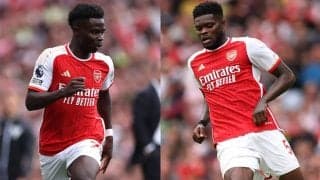 アルテタ監督、負傷していたサカ＆トーマスの練習参加を明かす 「順調に回復している」