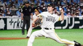 鷹がCS進出王手　2位に前進…42歳和田が6回途中無失点で8勝目、打線は10安打で7得点