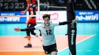 男子日本代表はチュニジアを圧倒しストレート勝利