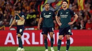 アーセナルがワイ1G1AのRCランスに逆転負けで今季初黒星…左右SBでフル出場の冨安健洋は初ゴールに迫る【CL】