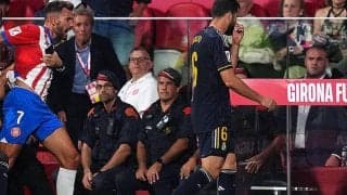 ジローナ戦で愚行退場のナチョに3試合出場停止…クラシコ欠場が決定