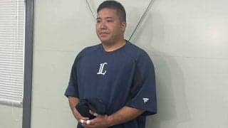 山川穂高、FA権は「しっかり考えて」　騒動を謝罪「許してもらえるとは思っていません」