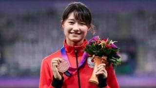 田中佑美「社会人として丸まっちゃダメだなと思う」アジア大会100mハードルで銅メダル獲得も中国選手から感じたこと