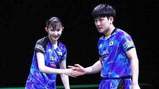 はりひな 完全アウェーで世界3位と7位の中国ペアを撃破！ベスト4入り【卓球 WTT蘭州】