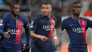 フランス代表がメンバー23名を発表！ ムバッペ、コロ・ムアニ、デンベレのPSGトリオら主力が順当選出【ユーロ2024予選】