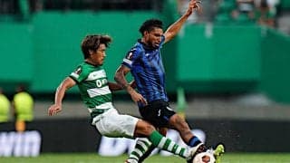 【EL日本人選手】守田先発のアタランタに惜敗…堂安途中出場のフライブルクはウェストハムに敗戦