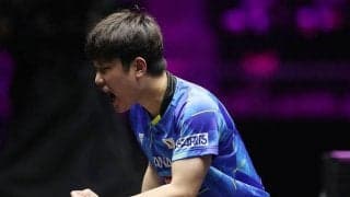 張本智和は圧勝で3回戦進出。戸上は世界7位・中国左腕に敗北、日本人対決は吉山が制する【卓球 WTT蘭州】