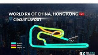 世界ラリークロス選手権がアジア・パシフィック地域初開催となる香港大会のレイアウトを公開