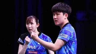 はりひな 決勝進出！世界3位の韓国エースペアを撃破【卓球 WTT蘭州】