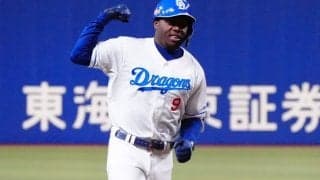 “10戦7発男”も中日では不発…苦しんだ日本への適応　MLB時代より酷い打率.154の悲劇