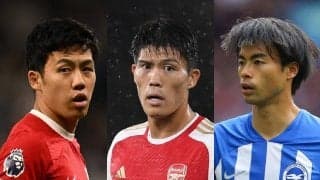 三笘薫、冨安健洋、遠藤航...プレミアリーグでの進化のカギ　福西崇史は「周囲との連係」と解説