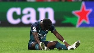 クラブ記録プレミア87試合連続出場中のサカ、シティとの大一番での起用は？アルテタ監督「どうリカバーするか」